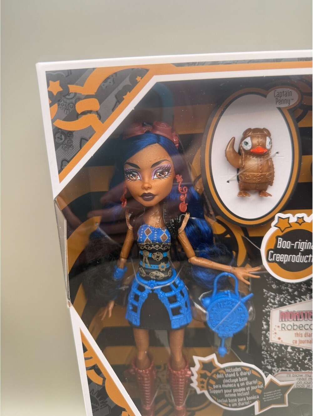 2026 Monster High Boo-riginal Creeproduction Robecca Steam Doll - NIB & PRISTINE
